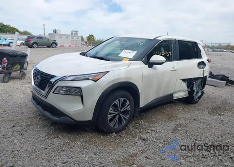 2023 Nissan Rogue Sv Intelligent Awd from USA, damaged, VIN JN8BT3BB2PW485060